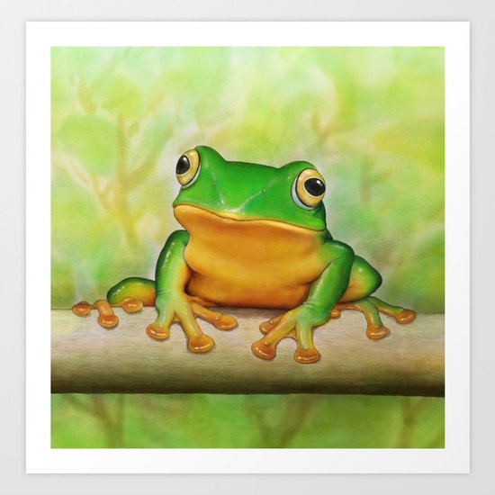 Taipei TreeFrog Art Print
