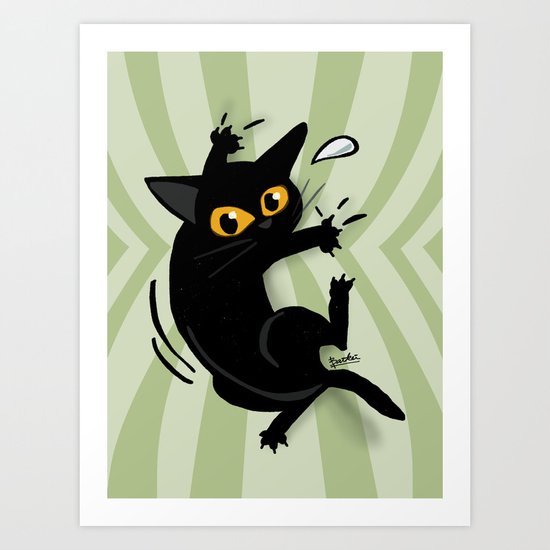 Curtain Art Print