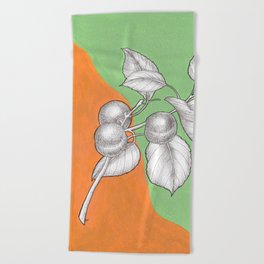 Apricot Beach Towel