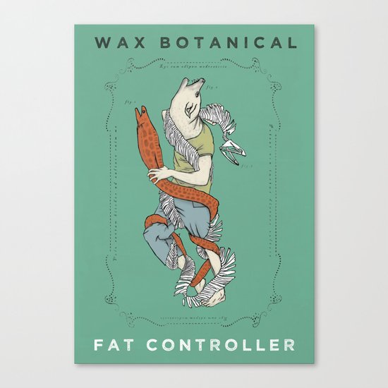Fat Controller Canvas Print