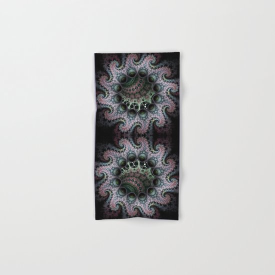 Magical dragon spirals mandala Hand & Bath Towel