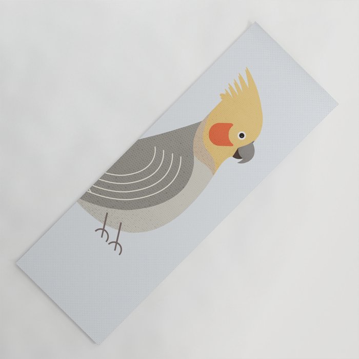 Whimsy Cockatiel Yoga Mat