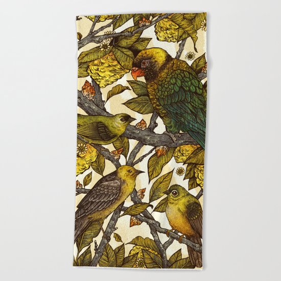 Citrine Beach Towel