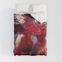 Sonar loops Duvet Cover