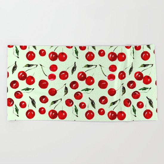 Very cherry Beach Towel
