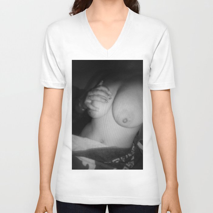 Perfect boobs V Neck T Shirt