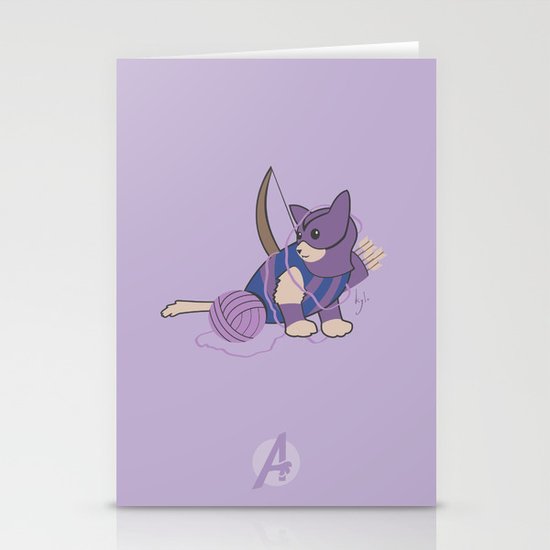 Cateye of the Catvengers Stationery Cards