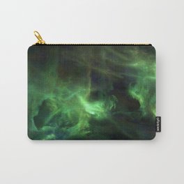 Ghostly Green Smoke Carry-All Pouch