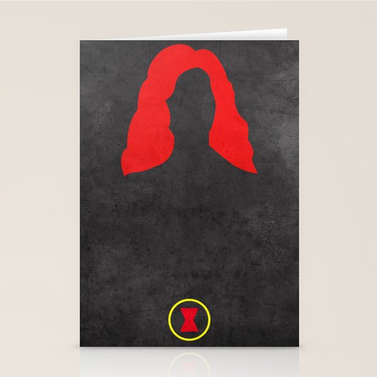 Black Widow Stationery Cards