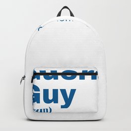 Guernsey Guy - Guernsey Backpack | Cow, Guernsey, Flag, Holstein, 2020, 2022, Afl, 2023, Island, Sea 