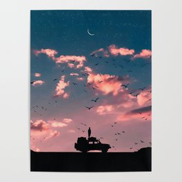 Trip with the Seagulls Poster