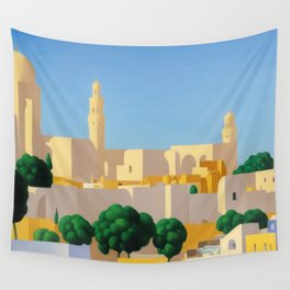 Tunisian Skyline 002-33 Wall Tapestry