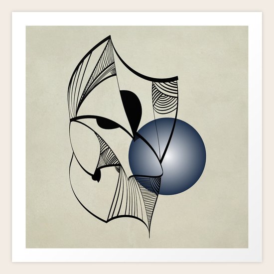 Abstract L1 Art Print