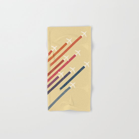 Aerial display (ver.2) Hand & Bath Towel