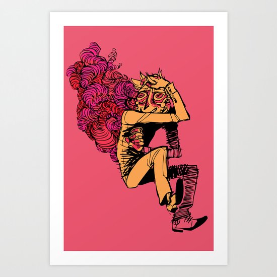 put me into your milkshake Art Print