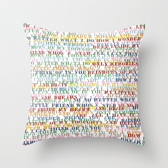 Twinkle Star Throw Pillow