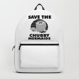Save The Chubby Mermaids Backpack