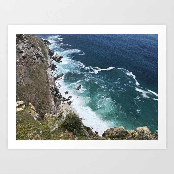 Cape Point, South Africa Art Print