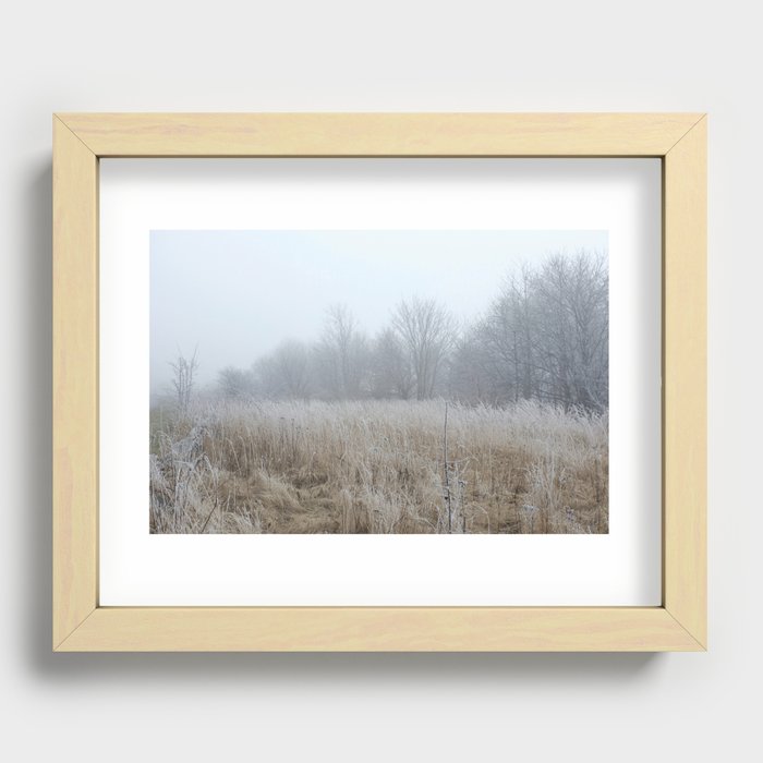 Frosty Morning Recessed Framed Print