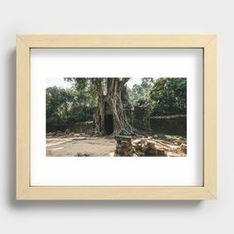 Cambodian Temple - Ta Som Recessed Framed Print