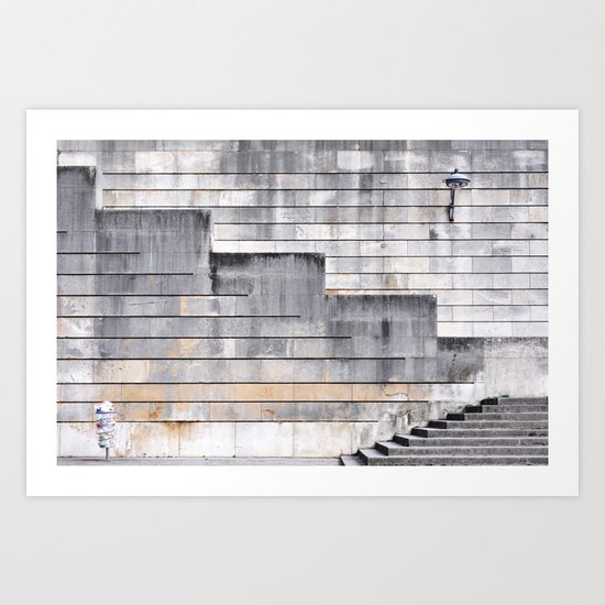Pattern Happy Art Print