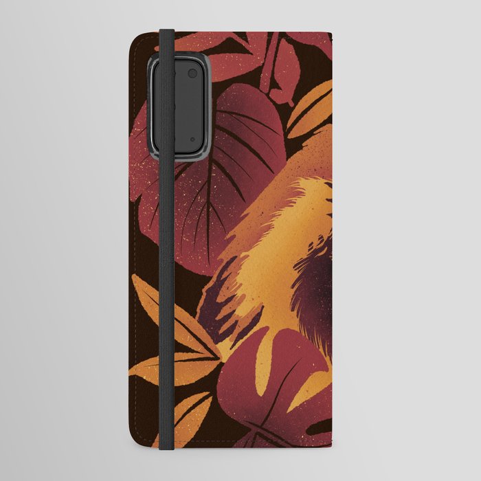 Autumn Parrot Android Wallet Case