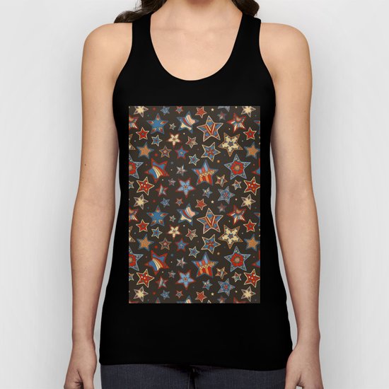 Doodle Stars Unisex Tank Top