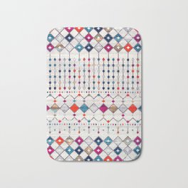 -A14- Lovely Colored Traditional Moroccan Texture Bath Mat