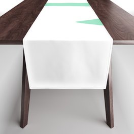 Anchor (Mint & White) Table Runner