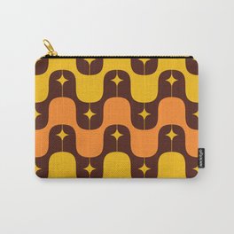 Groovy Wavy Geo Carry-All Pouch