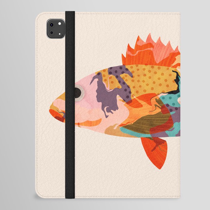 Tropical fish iPad Folio Case