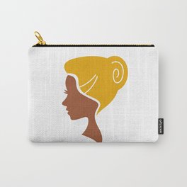 Creative vintage Girl Carry-All Pouch
