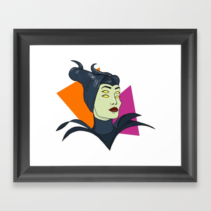 Maleficent Framed Art Print