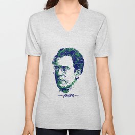 Gustav Mahler V Neck T Shirt