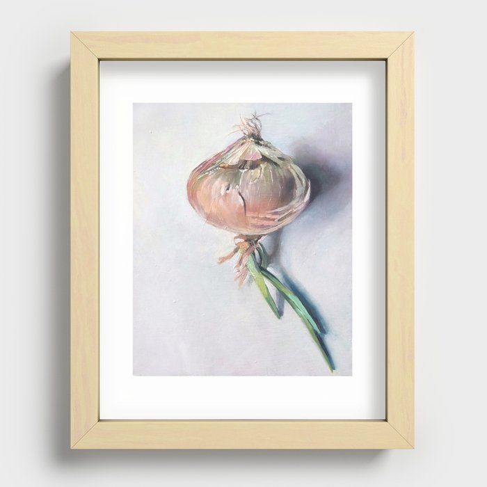 Onion Recessed Framed Print