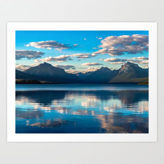 On The Mountainside Art Print