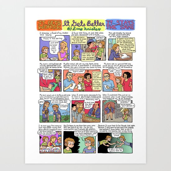 It Gets Better Art Print