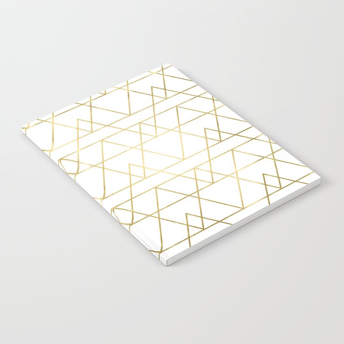 Modern Gold Notebook