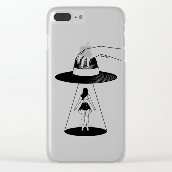 Take Me Away Clear iPhone Case