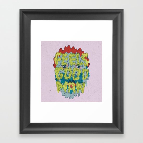 FEELS GOOD MAN Framed Art Print