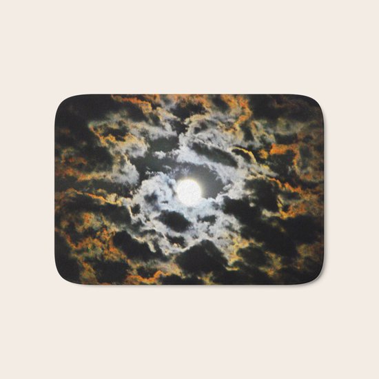 Tiger Full Moon Bath Mat
