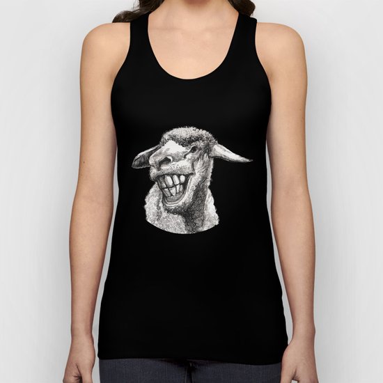 The funny sheep Unisex Tank Top