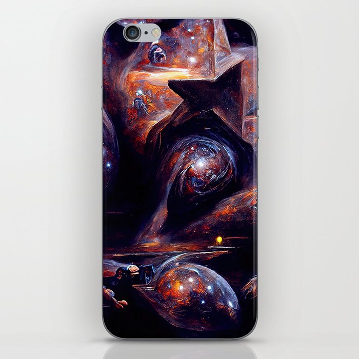 Exploring the fourth dimension iPhone Skin