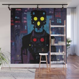 Robots among us Wall Mural