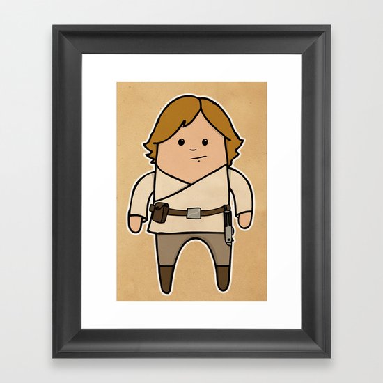 Luke Framed Art Print