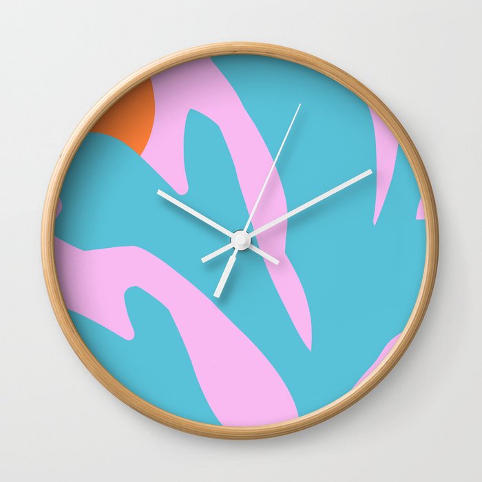 Matisse Poster 1. Leaf & Sun cut-outs Wall Clock