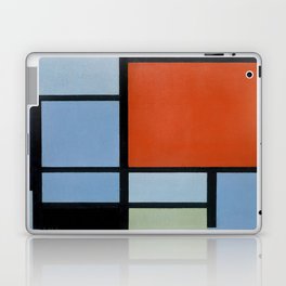 Piet Mondrian (Dutch, 1872-1944) - Title: COMPOSITION (TABLEAU) - Date: 1921 - Style: De Stijl (Neoplasticism) - Genre: Abstract, Geometric Abstraction - Medium: Oil on canvas - Digitally Enhanced Version (2000 dpi) - Laptop Skin