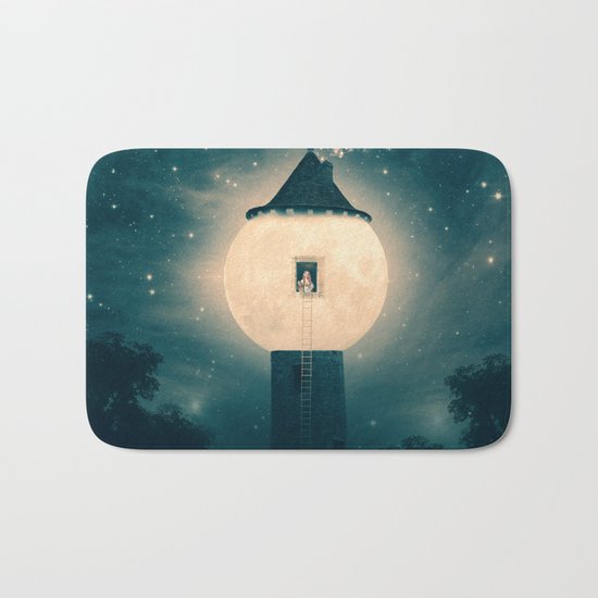 The Moon Tower Bath Mat