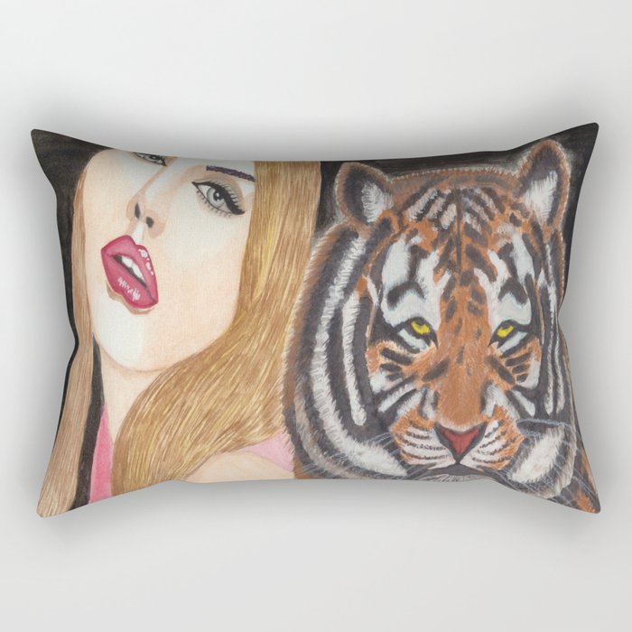 fearless Rectangular Pillow