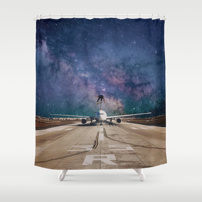 Cleared For Takeoff Shower Curtain